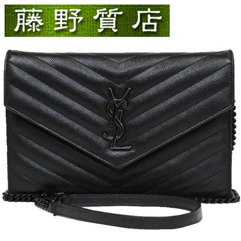 ysl チェーンウォレット|Saint Laurentの《エンベロープ》バッグ＆ウォレットのサイズガ .